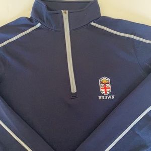 Under Armour BROWN Heat Gear 3/4 zip